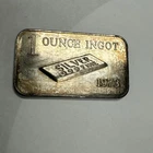 1973 1oz .999 Fine Silver Art Bar Crabtree Mint
