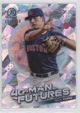 2021 Bowman Chrome 40-Man Futures Atomic Refractor /150 Nick Yorke #FMF-25 uk2