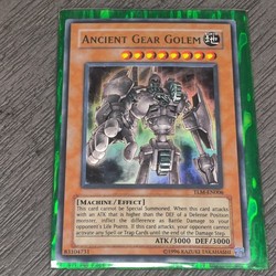 Ancient Gear Golem TLM-EN006 The Lost Millennium Unlimited Ultra Rare