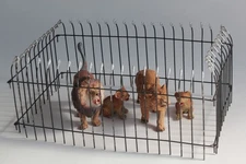 Lions Cats Zoo Elastolin Hausser Composition Toy (65729)