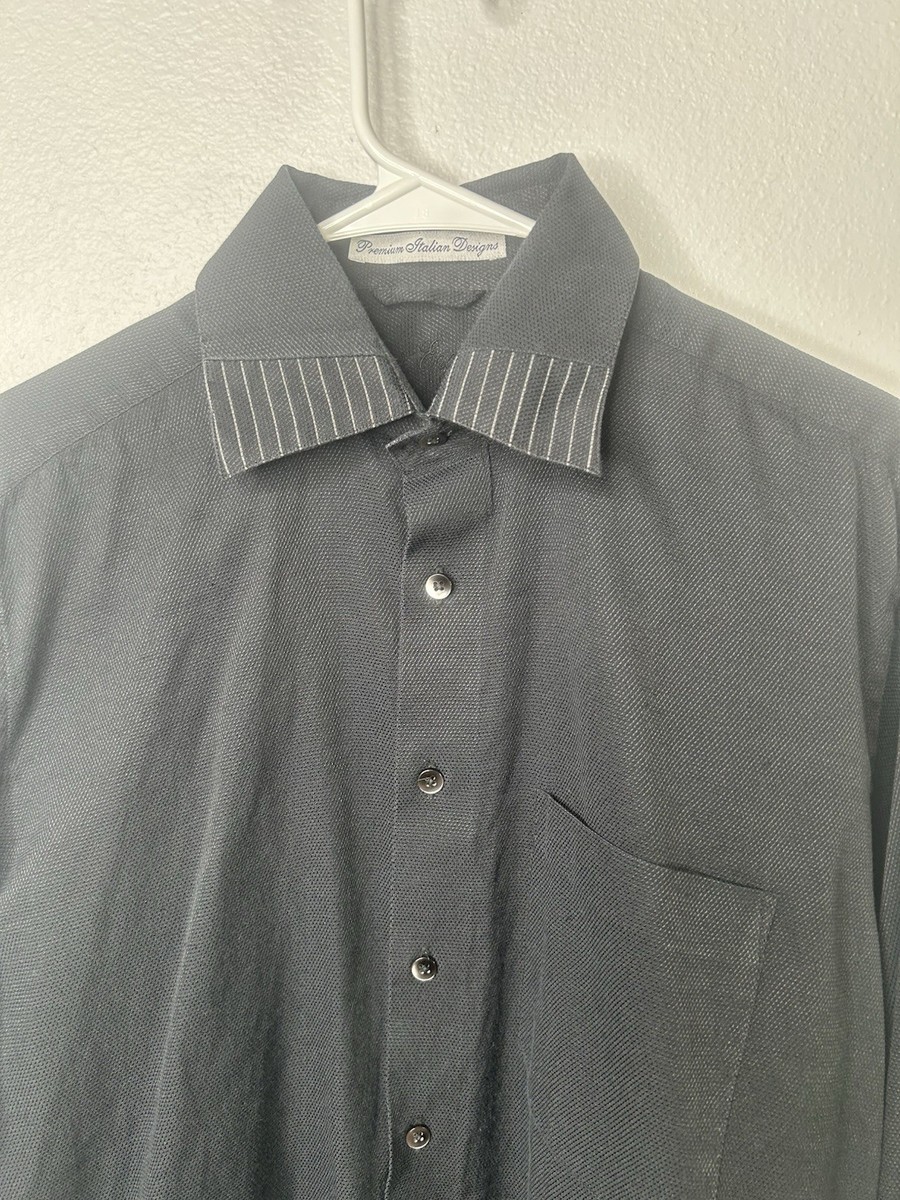 Peter England 40cm Black Dress Shirt View 2