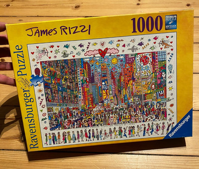 Ravensburger Premium Puzzle  Times Square - Everyone should go there  1000 Teile