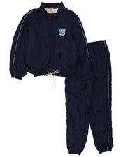 BELFE Mens Full Tracksuit Medium Navy Blue Polyamide CK10
