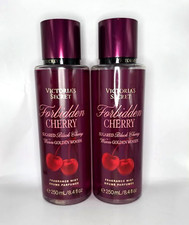 VICTORIA'S SECRET FORBIDDEN CHERRY 8.4 FL OZ EACH 2 PIECES