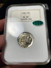 New Listing1937 NGC MS66 CAC Buffalo Nickel Old Fatty Holder
