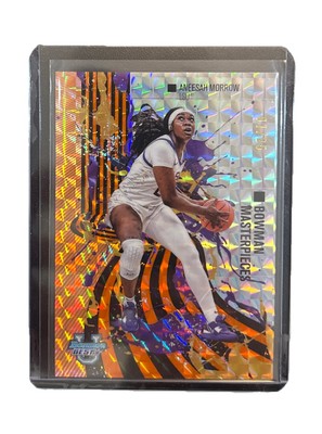 2025 Topps Bowman U Best Masterpieces Aneesah Morrow - ORANGE Geometric #01/25 