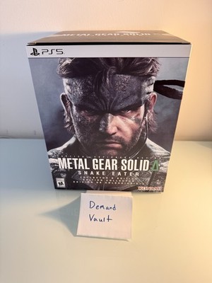 Metal Gear Solid Delta Snake Eater Collector's Edition PlayStation 5 PS5 NEW