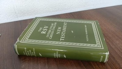 Revised Standard Version: Interlinear Greek and English (New Test by  0851501052