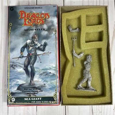 Grenadier Models Dragon Lords SEA GIANT Metal Figure 3507 AD&D 1985 GIANT ONLY