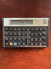 HP Hewlett Packard 12C Financial Business Calculator Tested- Works