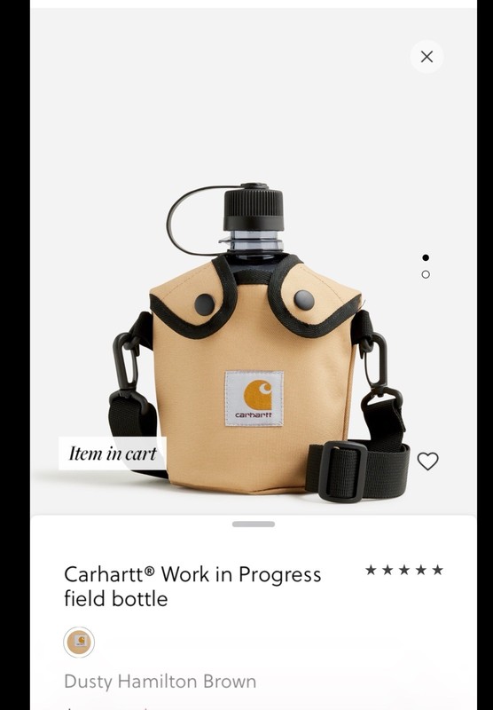Carhartt Canteen  J Crew Collab Camping Hiking