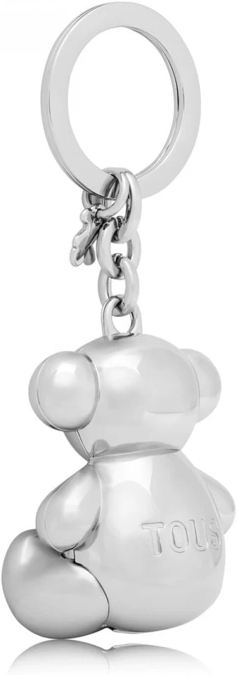 Portachiavi Metal Bold Bear 395910426 Metallo, Argento, Taglia Unica, Moderno - Immagine 2 di 4