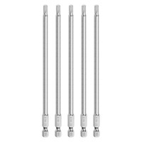 "5Stk 4Mm (H4) SechskantschlüSsel-Bohrer,6\" Magnetische Schraubendreher-Bits"