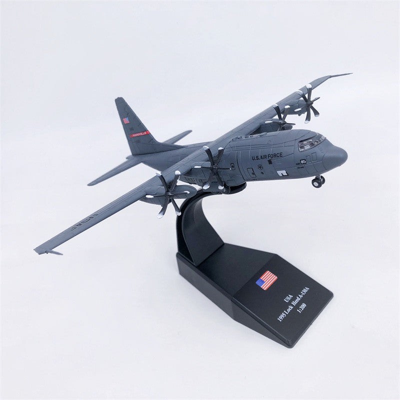 C-130J Super Hercules - USAF Diecast Metal Aircraft Model Plane Gift - 1/200 Sca