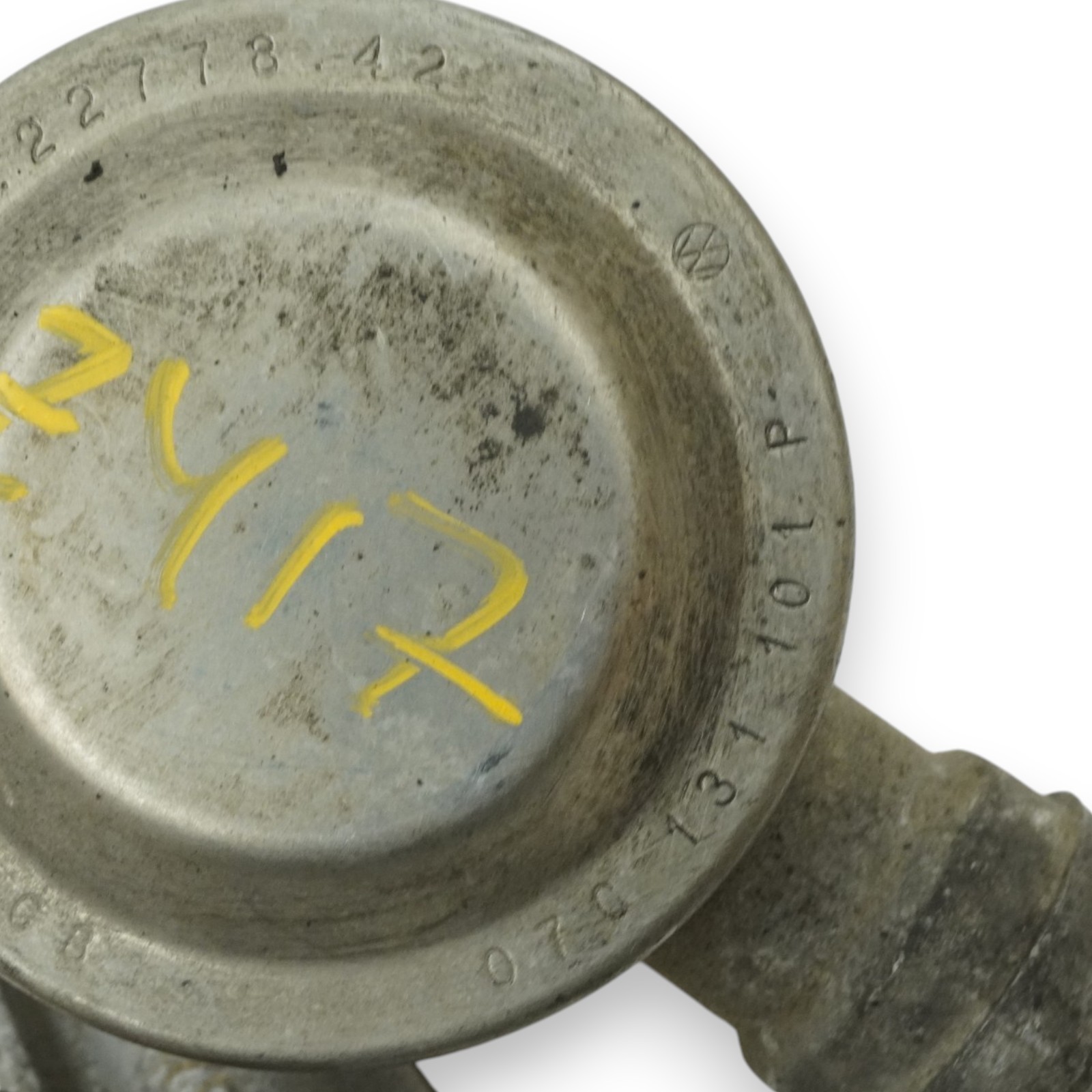 03-12 Bentley Continental GT Air Pump Check Valve EGR Emission Right 07C131166M