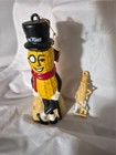 Planters Mr Peanut ornament and plastic charm — photo 2
