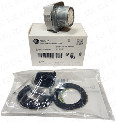 New Allen-Bradley 800T-H2 * 2 Position Selector Switch