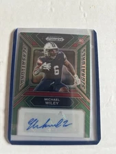 2024 Panini Prizm Draft Picks - Sensational Signatures Michael Wiley