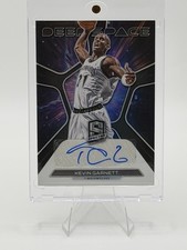 Kevin Garnett HOF’er Auto - 2022-23 Spectra Deep Space Silver Prizm Auto /75