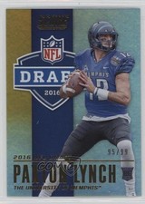 2016 Score NFL Draft Jumbo Gold 95/99 Paxton Lynch #1 2r7