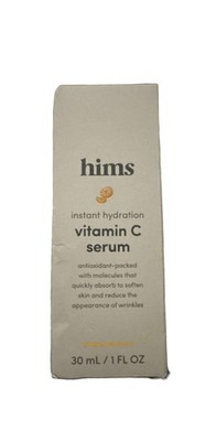 hims Vitamin C Serum - Vitamin C, Hyaluronic Acid, & Orange Peel Extract - Brigh