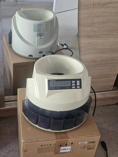 Safescan 1250 GBP Automatic Coin Counter & Sorter Electric w/ Manual Power Lead