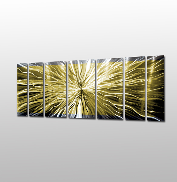Modern Contemporary Abstract Metal Wall Sculpture Art Work Painting
