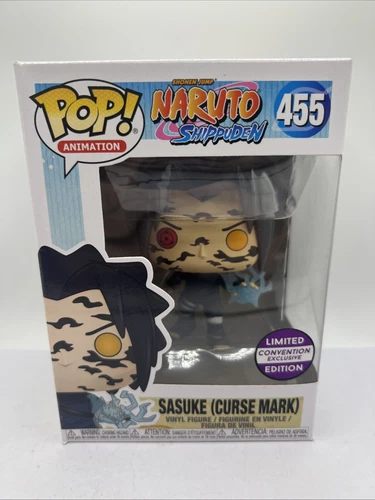 Funko Pop Animation #455 Sasuke (Curse Mark) Special Edition Sticker