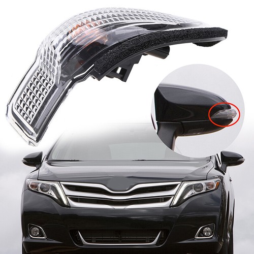 Fit For Toyota Venza 2014-2015 Left Side Turn Signal Light Mirror Repeater Lamp - Picture 11 of 11