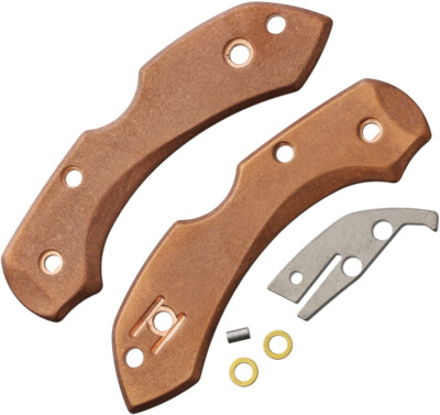 Flytanium Dragonfly Scale Kit Copper Knife Handle Scales 1206