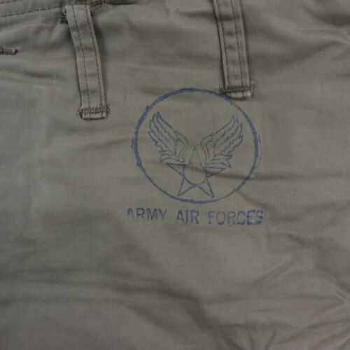 Pantalón de Vuelo Plumón de Ganso Ejército Eddie Bauer Ejército Fuerza Aérea De Colección Segunda Guerra Mundial A-8 USAF 40 - Imagen 3 de 12