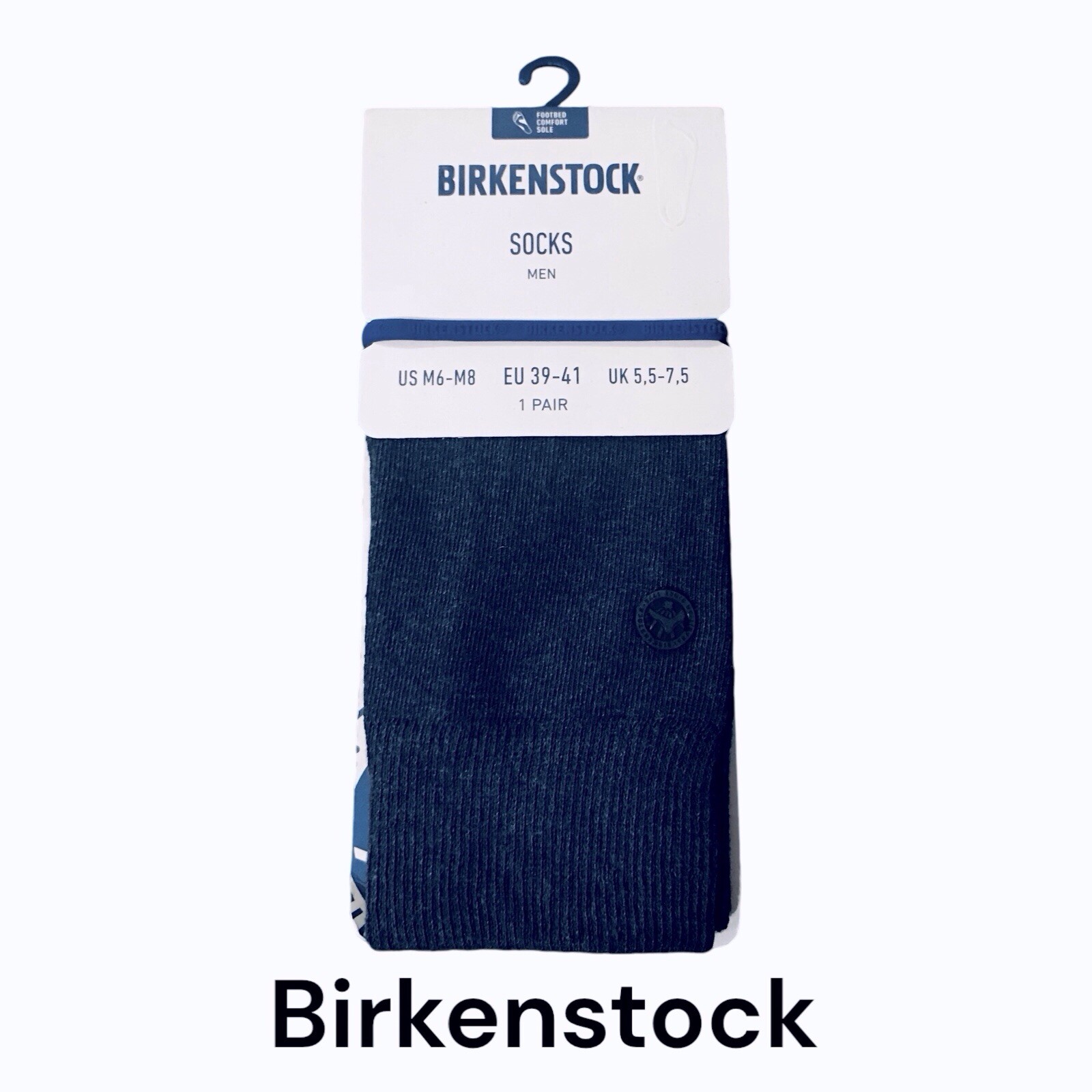 SAOLA Jeans Birkenstock suola cotone melange nuovo con etichetta taglia M6 M8