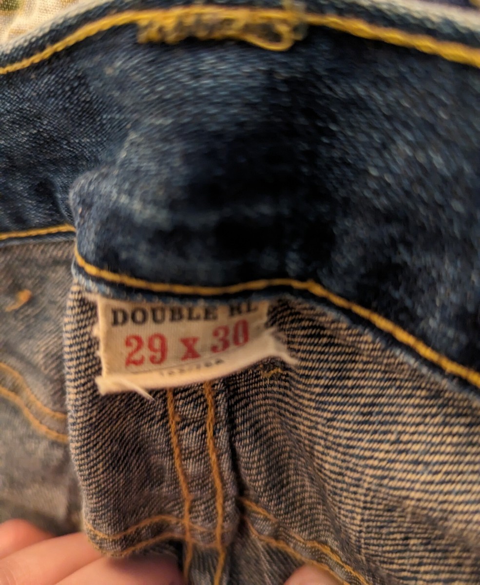 RRL ホワイトオーク デニム LOW STRAIGHT 30×30 Men's Low Straight Selvedge Jean | Ralph Lauren