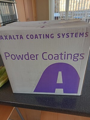 AXALTA Power Coating Powerlack RAL 7021 seidenmatt 20Kg Karton