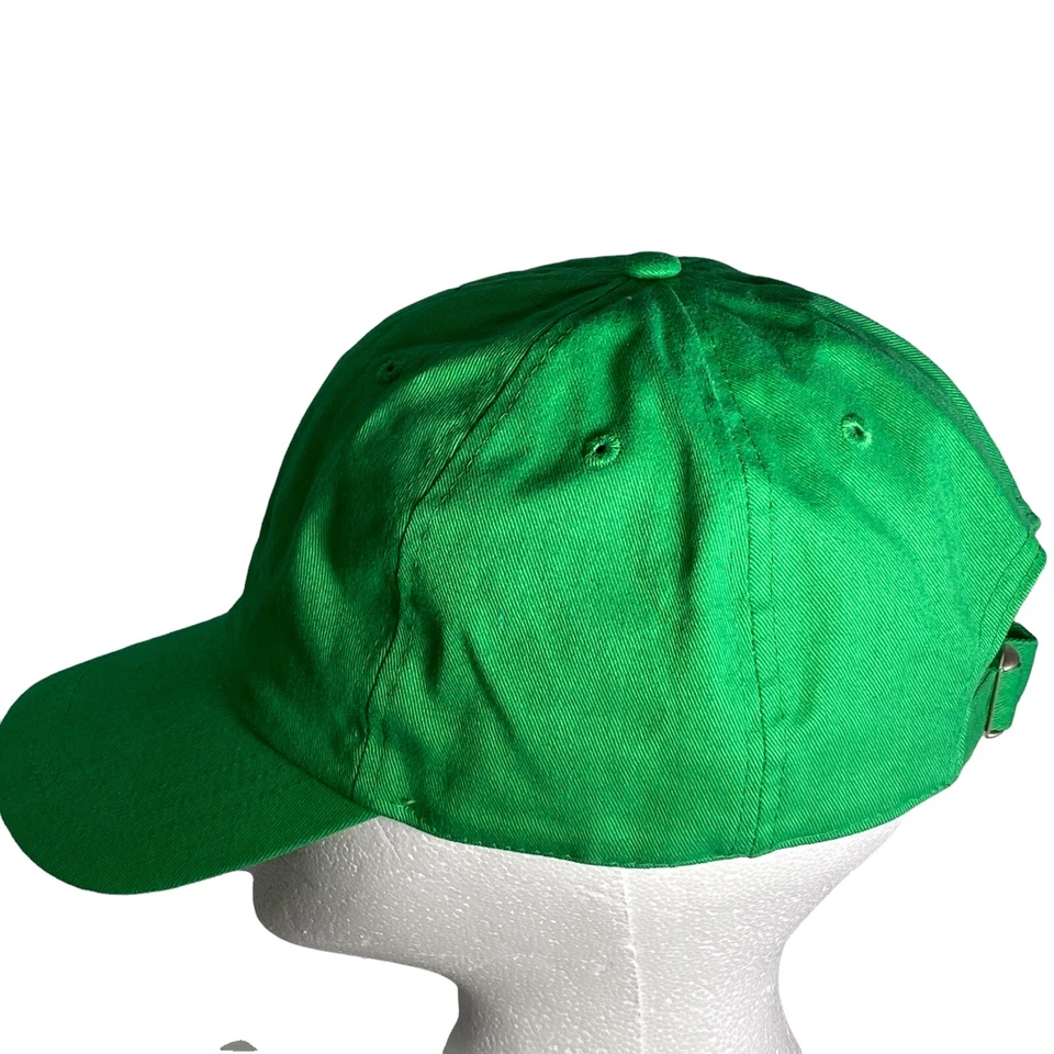 Gorra Route 66 para adultos talla única con correa deslizante ajustable verde Kelly Foto 2 de 4