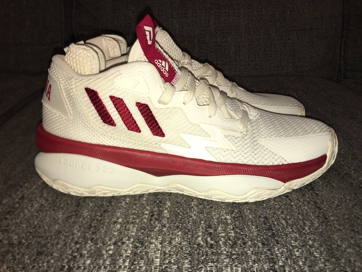Adidas Dame 8 PE Indiana Hoosiers Sample Mens Basketball Shoes