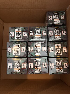 (10x) 2023-24 Panini Donruss Optic Basketball Blaster Box NEW SEALED - LOT OF 10