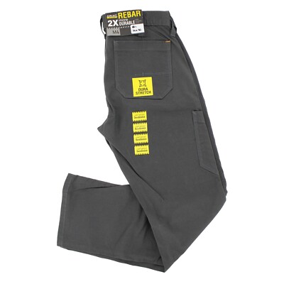 Ariat Work Rebar M4 Pants Men's Relaxed Straight, 7-Pocket, Re-Enforce Knee Pant