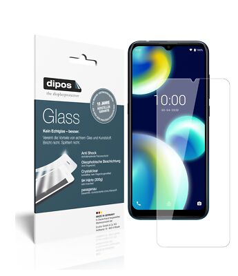 2x Schutzfolie für Wiko View 4 Lite - Anti-Shock 9H Folie Glass Kunststoffglas