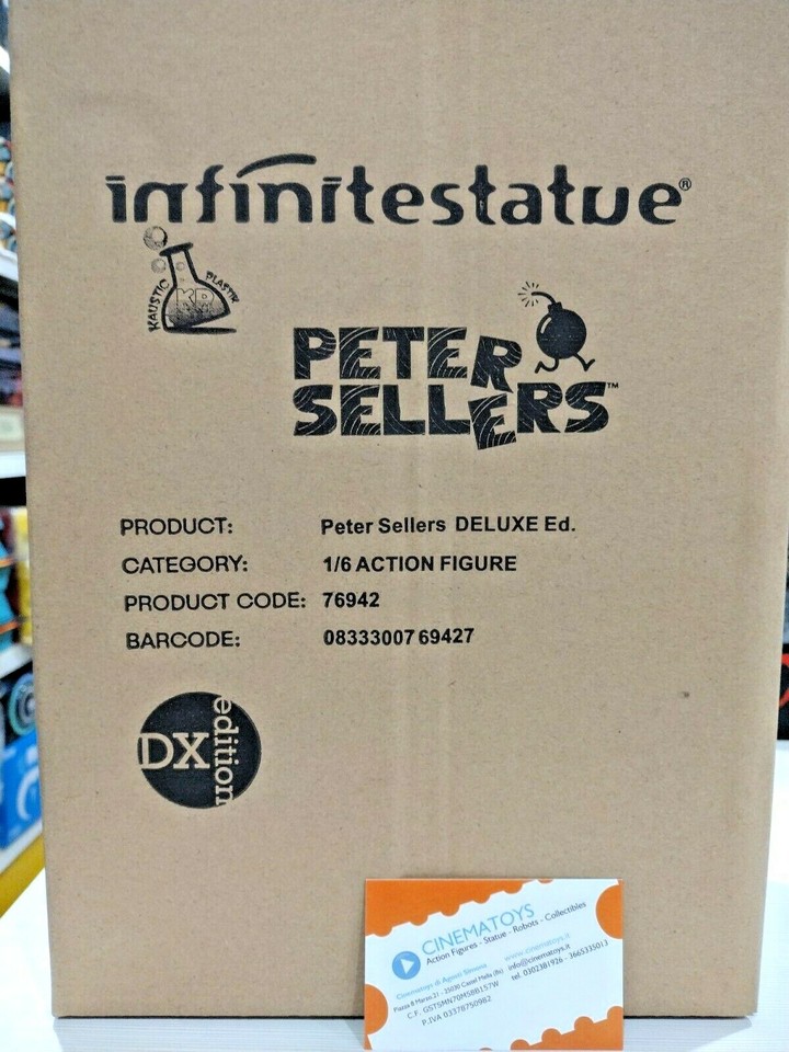 Peter Sellers Jaques Clouseau Deluxe action figure Infinite Statue