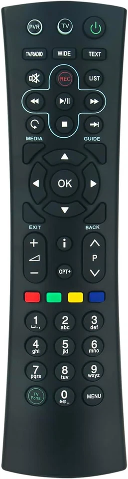 MARKENLOS Mando a distancia de reemplazo RM-I01U RMI01U RM-101U f??r HUMAX RM-I01U, RM-101U