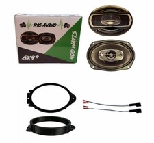 6x9 Speaker Pkg for 2015 2016 2017 2018 2019 2020 2021 2022 GMC Sierra 2500HD