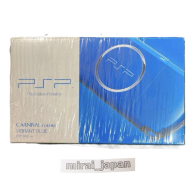 Sony PSP-3000 Vibrant Blue Handheld Console Playstation w/Box New Unopened [SS]