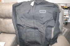 NWOT Krispy Kreme Donuts Black Hoodie Jacket Size 2XL Zip-Up Unisex