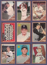 1962 Topps Baseball (110-196) * You Pick * Conditions Listed
