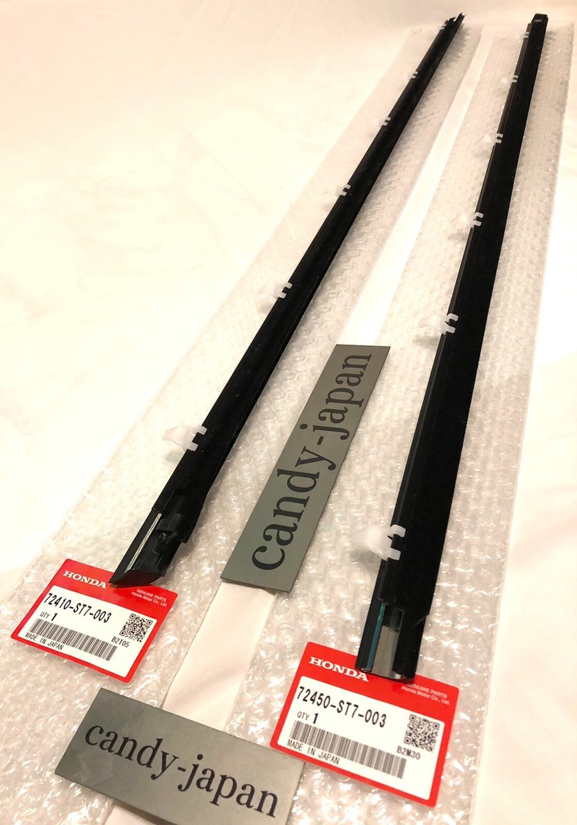 2015-2020 Honda Front Door Molding Right Left Set 72450-ST7-003