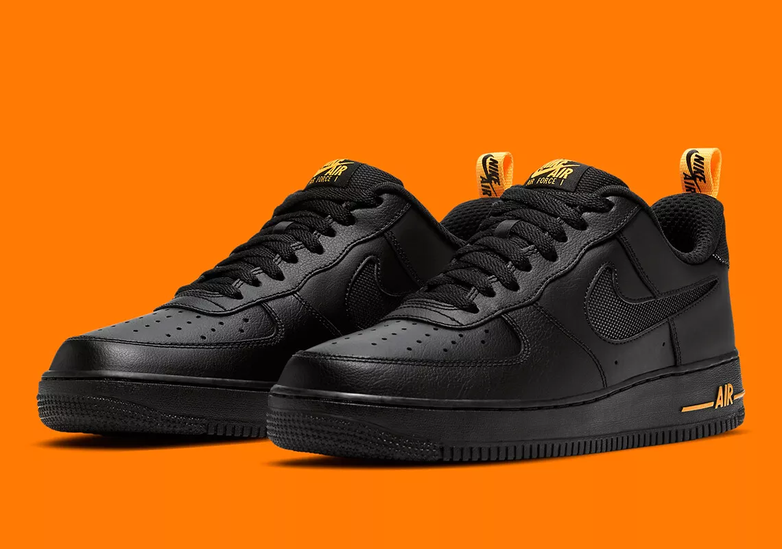 Nike Air Force 1 '07 LV8 Low 'Hoops' Black Orange