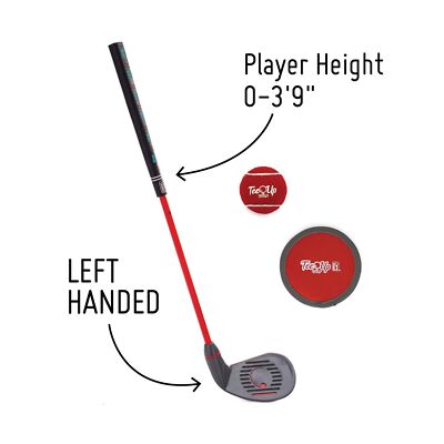 PGA TOUR Tee-Up 3-Piece Set Left Handed Player Height 3'9