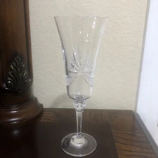 BOHEMIA CRYSTAL-CRYSTALITE Margaret Fluted Champagne.