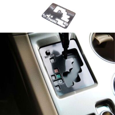 ABS Carbon Fiber Console Gear Shift Cover Trim For Toyota Highlander 2008-2014